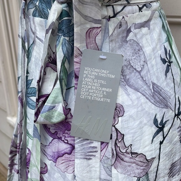 NWT- H&M Wrap Dress Size XXS - Picture 6 of 12